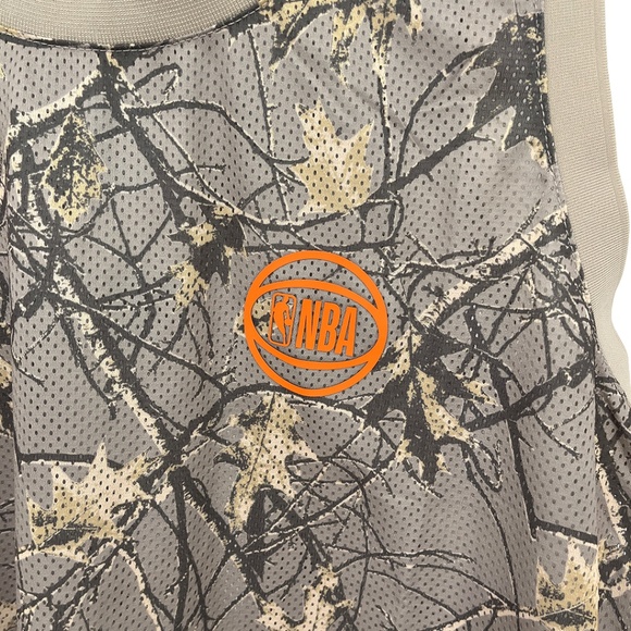 NBA Camo Leaf Print Basketball Jersey Tank Men’s XL - Picture 4 of 11